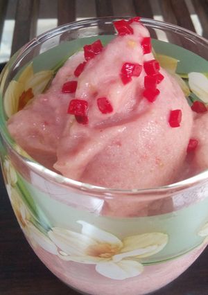 Foto resep Sorbet jambu biji sederhana ala rumah d3