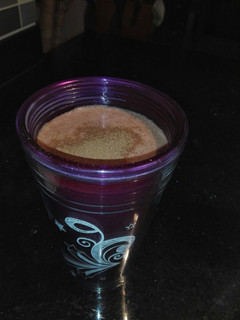 Una foto de Licuado chocolate y nuez