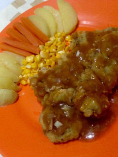 Foto resep Beef crispy steak with vegetable