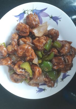 A picture of Chicken Chilli.