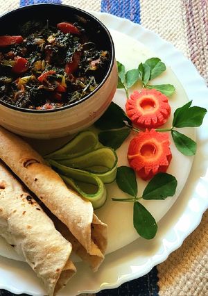 A picture of Methi Gajar ki Sabji.