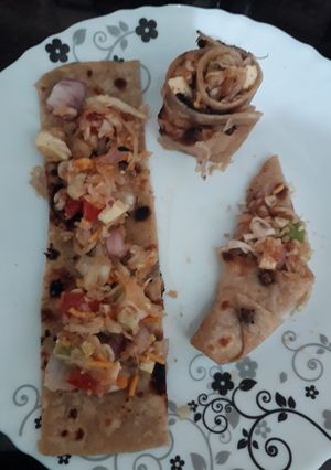 A picture of Wheat veg roll.
