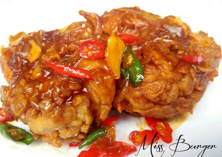 Cara Membuat Ayam Cryspi Saus Kriuk Anti Gagal
