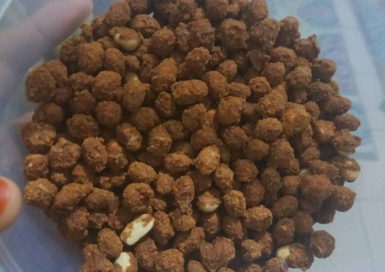 Cara Gampang Membuat Cemilan Kacang sehat (no minyak, no tepung, no gula pasir), Enak Banget