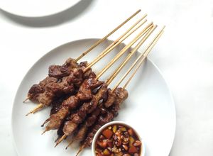 Foto resep Sate daging sapi empuk