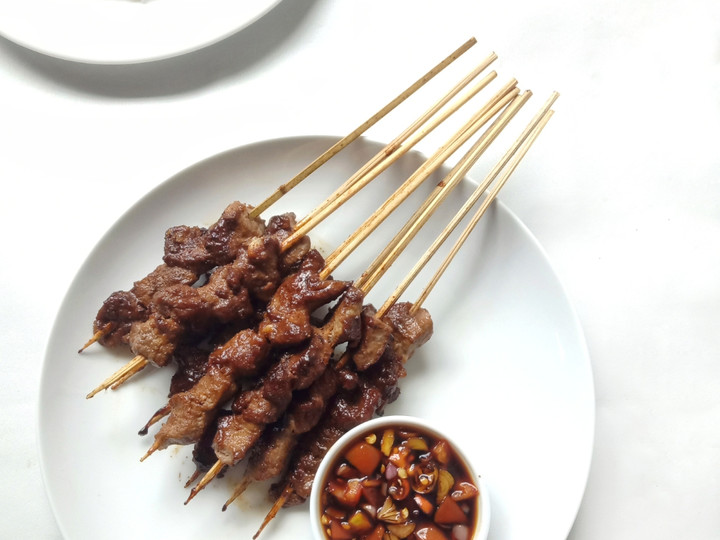 Resep Sate daging sapi empuk yang Lezat Sekali