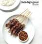 Resep Sate daging sapi empuk yang Lezat Sekali