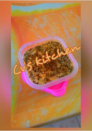 Foto resep broccoli cheese steam egg 13m
