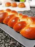 Trenza de speculoos y nueces