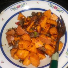 Sweet Potato Hash With Ground Turkey A picture of Sweet Potato Hash With Ground Turkey.