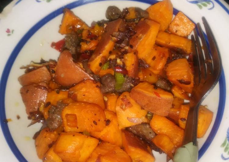 Recipe of Homemade Sweet Potato Hash With Ground Turkey