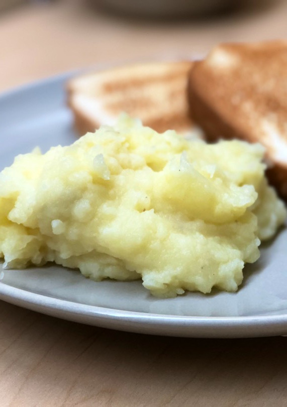 Una foto de Puré de patatas espeso