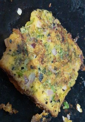 A picture of Special Besan Bread Chilla.