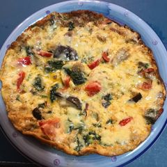 A picture of Omelette ala Teresa😍😋😎.