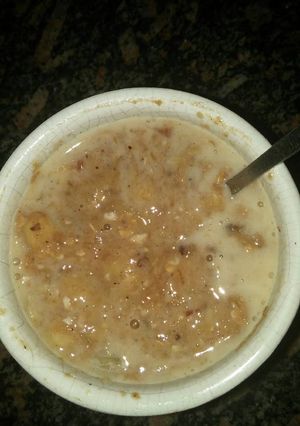 Una foto de Desayuno veguie rápido y para llevar pura energía