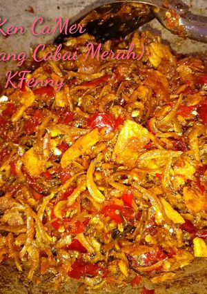 Foto resep TeKen CaMer (Teri Kentang Cabai Merah)