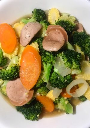 Foto resep Brokoli Sosis Saus Tiram