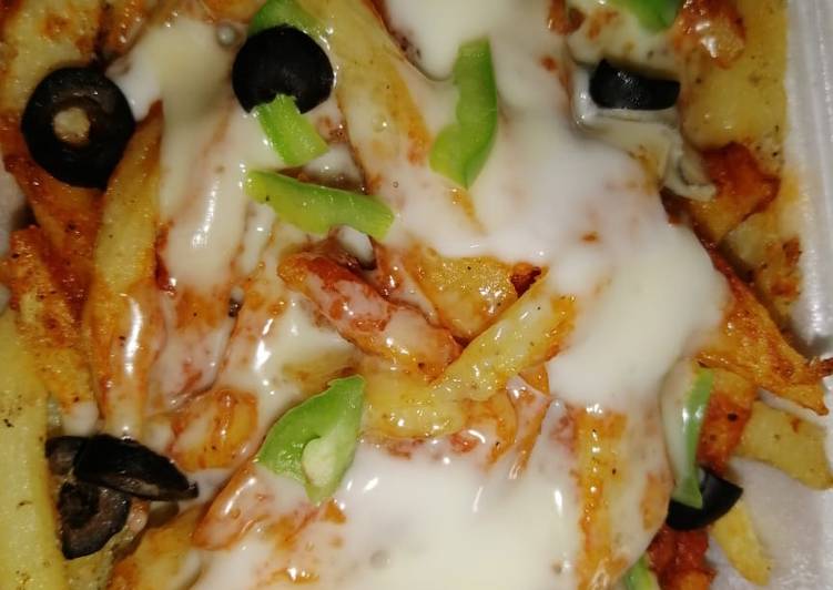 Steps to Prepare Ultimate Pizza Fries