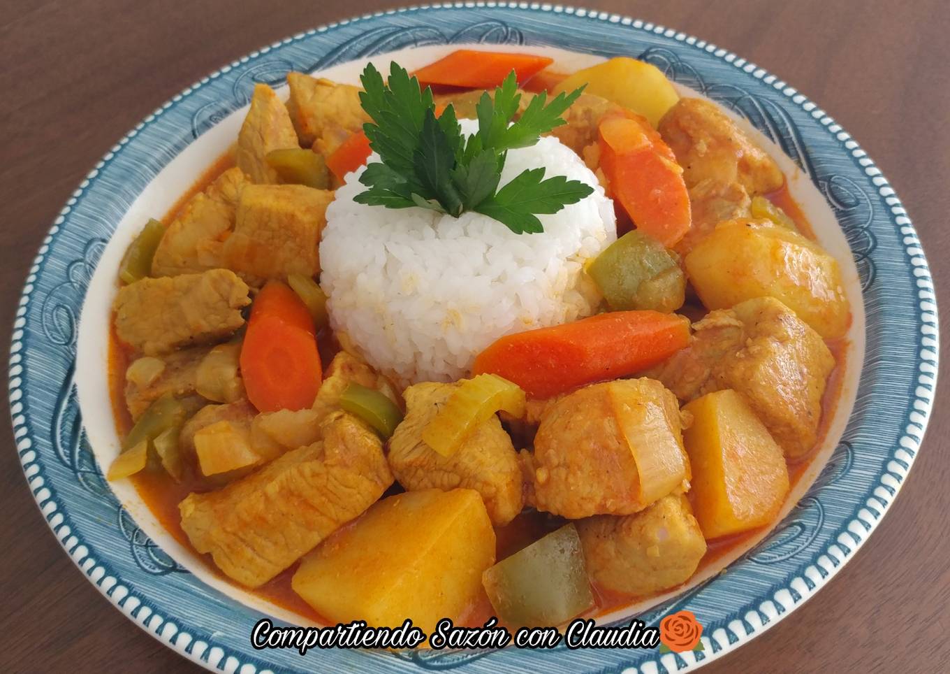 Estofado de cerdo🌹