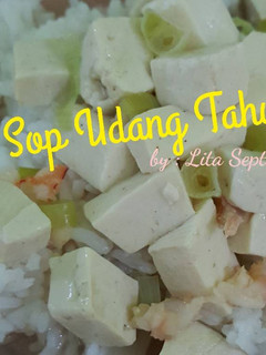 Foto resep Sop Udang Tahu
