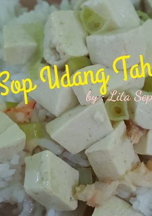 Foto resep Sop Udang Tahu