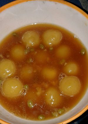 Foto resep Bubur candil talas
