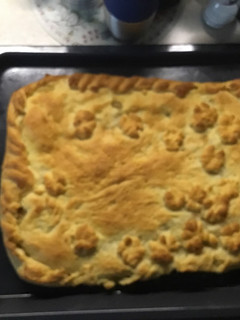 A picture of Braised cabbage pie.