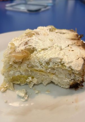 Vega rakott kel recept fotója