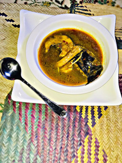 A picture of Fish 🐟 soup 🥣.