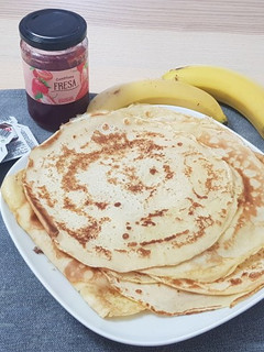 Una foto de Crepes dulces