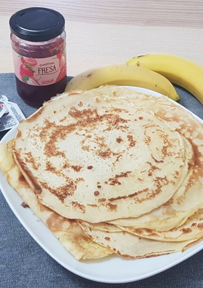 Una foto de Crepes dulces