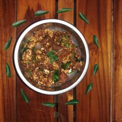 A picture of Paneer ghee roast masala.