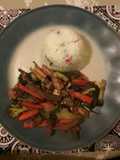 Arroz primavera con chapsui