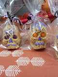 Calaveras de amaranto con semillas