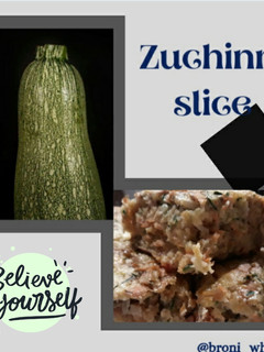 A picture of Zucchini slice.