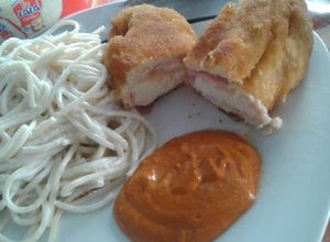 Una foto de Pechugas de pollo empanizadas
