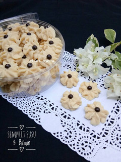 Foto resep Semprit Susu 3 Bahan