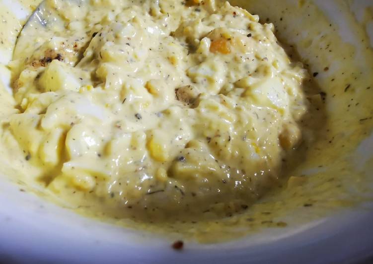 Simple Way to Make Quick Egg mayo with seaweed butter