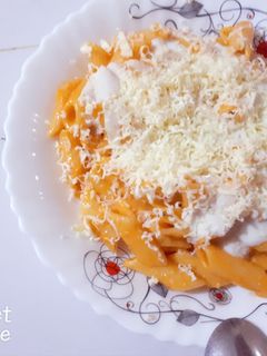 صورة لوصفة معكرونة بالجبن