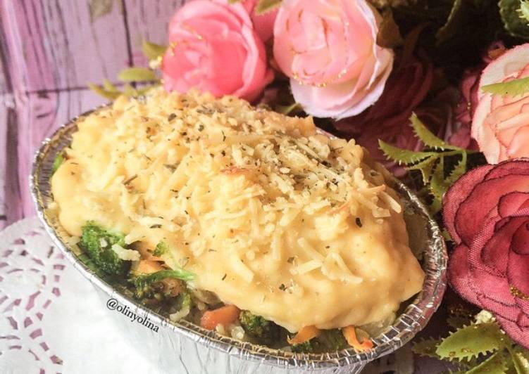 Nasi Panggang Keju (Baked Rice Cheese)