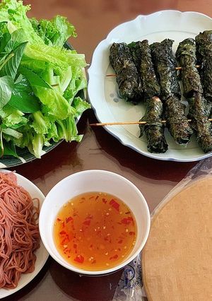 Hình của món Bò lá lốt (eatclean-nckd).