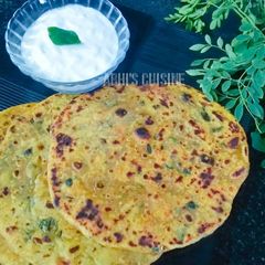 Moringa paratha A picture of Moringa paratha.