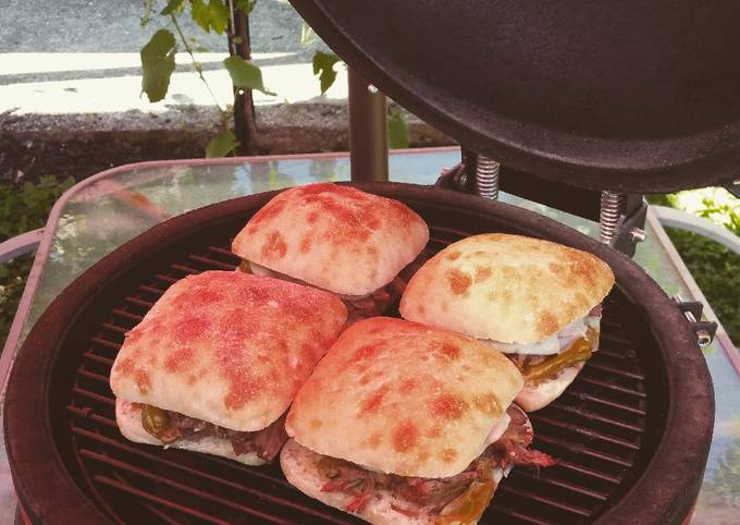 How to Make Quick Smoked Italian Beef Sandwiches