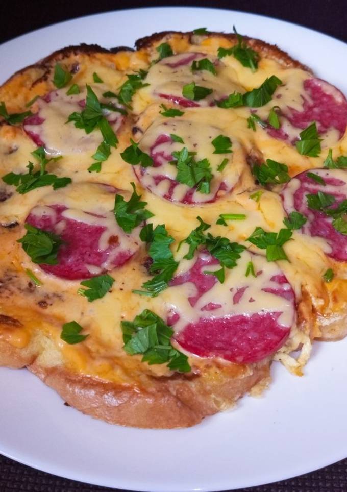 Піца на батоні 🍕