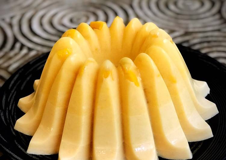 Cara Bikin Mango Tango Summer Pudding Anti Gagal