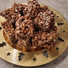 A picture of Chocolate Puffed Wheat Squares.
