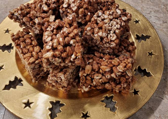 Step-by-Step Guide to Make Super Quick Homemade Chocolate Puffed Wheat Squares