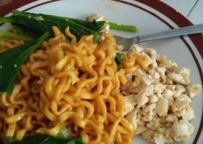 Resep Mie goreng Tahu Sederhana, Enak