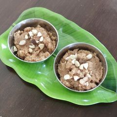 A picture of Suji/rava halwa.