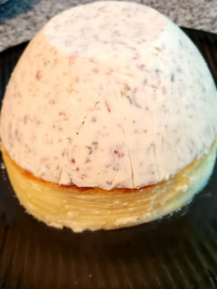 Una foto de Cheesecake salado de queso crema